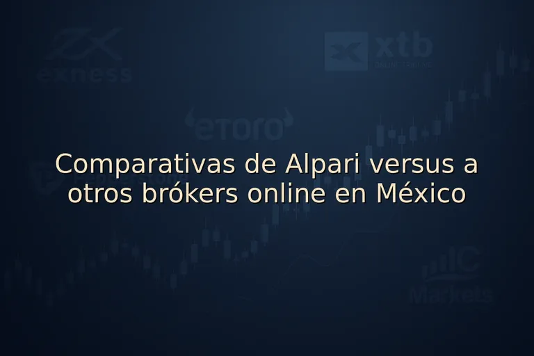 Comparativas de Alpari versus a otros brókers online en México