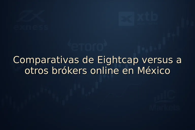 Comparativas de Eightcap versus a otros brókers online en México