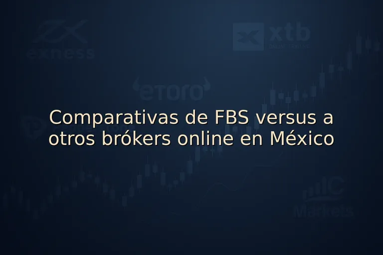 Comparativas de FBS versus a otros brókers online en México