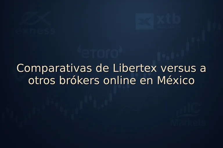 Comparativas de Libertex versus a otros brókers online en México