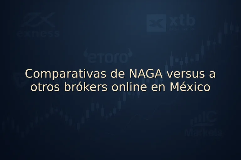 Comparativas de NAGA versus a otros brókers online en México