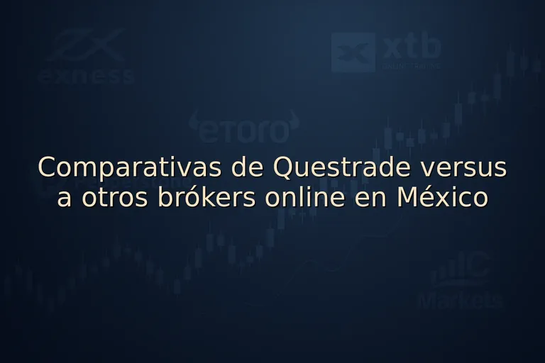 Comparativas de Questrade versus a otros brókers online en México