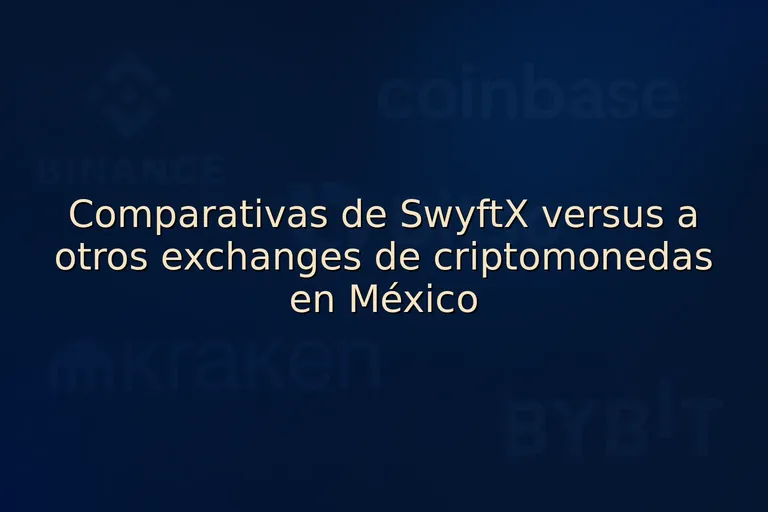 Comparativas de SwyftX versus a otros exchanges de criptomonedas en México