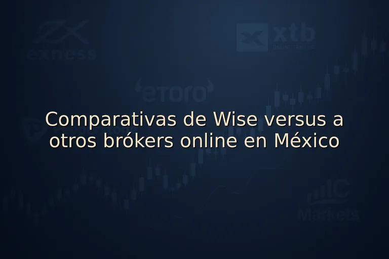 Comparativas de Wise versus a otros brókers online en México